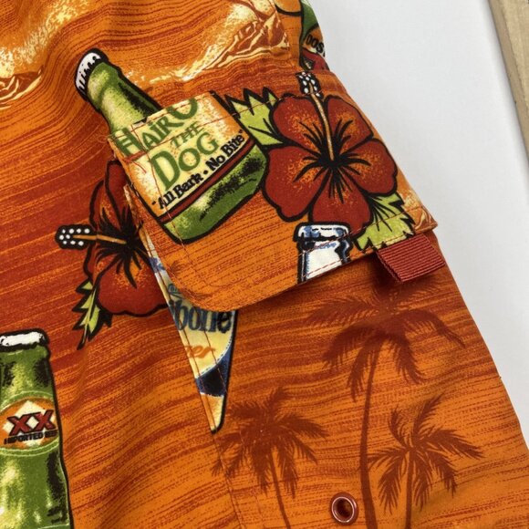 Big Dogs Swim Trunks Men’s 3XL  "It’s 5 O’Clock Somewhere" Pockets Hawaiian - Picture 13 of 14
